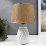 Лампа настольная 48473/1WT E14 40Вт белый 17х17х27 см