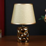 Лампа настольная 48475/1GD E14 40Вт золото 20х20х30 см
