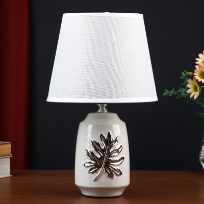 Лампа настольная 48476/1WT E14 40Вт белый 20х20х32 см