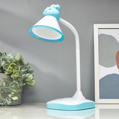 Лампа настольная 58074/1BL LED 5Вт синий 13,5х16х44см