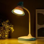 Лампа настольная 58074/1BL LED 5Вт синий 13,5х16х44см