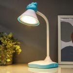 Лампа настольная 58074/1BL LED 5Вт синий 13,5х16х44см