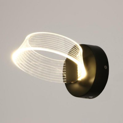 Бра 63431/1 LED 10Вт 4000К черный 13,5х19х10 см Бра 63431/1 LED 10Вт 4000К черный 13,5х19х10 см