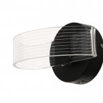 Бра 63434/1 LED 10Вт 4000К черный 16х10х20,5 см
