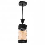 Светильник 63436/1 E27 40Вт черный 12х12х26 см