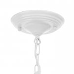 Люстра 70613/6 E14 40Вт белый-голубой 65х65х80 см