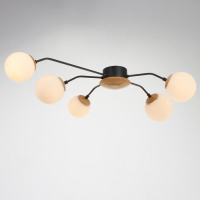 Люстра 87202/5 E27 40Вт черный 90х73х20 см Люстра 87202/5 E27 40Вт черный 90х73х20 см