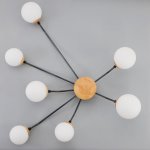 Люстра 87203/7 E27 40Вт черный 100х90х20 см