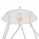 Люстра 87205/6 E27 40Вт белый 74х74х13 см