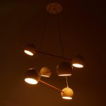 Люстра 87205/6 E27 40Вт белый 74х74х13 см