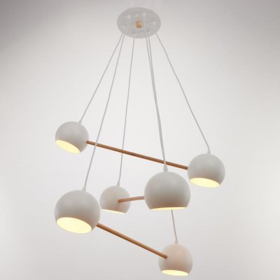 Люстра 87205/6 E27 40Вт белый 74х74х13 см Люстра 87205/6 E27 40Вт белый 74х74х13 см