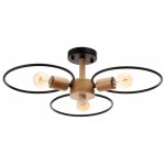 Люстра 87208/3 E27 40Вт черный 70х70х28 см