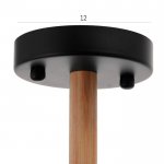 Люстра 87210/7 E27 40Вт черный 56х56х24 см