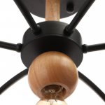 Люстра 87210/7 E27 40Вт черный 56х56х24 см