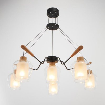 Люстра 87211/6 E27 40Вт черный 70х70х38 см Люстра 87211/6 E27 40Вт черный 70х70х38 см