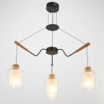 Люстра 87212/4 E27 40Вт черный 70х70х38 см