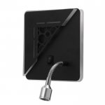 Бра 86102/2 LED 7+1Вт черный 15,5x15,5x15 см