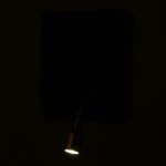 Бра 86102/2 LED 7+1Вт черный 15,5x15,5x15 см