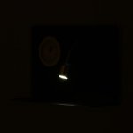 Бра с часами 86106/2 LED 7+1Вт черный 25x10x17 см