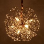 Светильник подвесной 87701/9 E14 40Вт золото 50х50х50-150 см