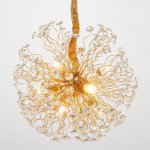 Светильник подвесной 87701/9 E14 40Вт золото 50х50х50-150 см