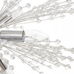 Светильник подвесной 87702/9 E14 40Вт хром 50х50х50-150 см