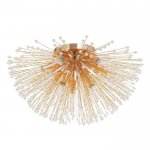 Светильник потолочный 87704/9 E14 40Вт золото 50х50х25 см