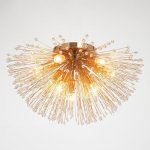 Светильник потолочный 87704/9 E14 40Вт золото 50х50х25 см
