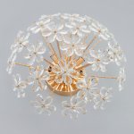 Светильник потолочный 87706/6 G9 40Вт золото 35х35х17,5 см