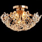 Светильник потолочный 87706/6 G9 40Вт золото 35х35х17,5 см