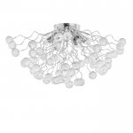 Светильник потолочный 87707/6 G9 40Вт серебро 30х30х15 см