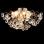 Светильник потолочный 87707/6 G9 40Вт серебро 30х30х15 см