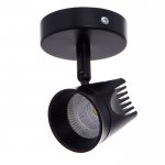 Спот 48677/1 LED 7Вт 4000К черный 8х8х11,5 см