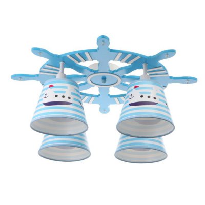 Люстра 85001/4 E14 40Вт синий-белый 60х60х20 см Люстра 85001/4 E14 40Вт синий-белый 60х60х20 см