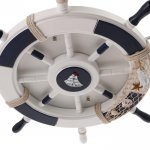 Люстра 85003/3 E14 40Вт синий-белый 45х45х20 см