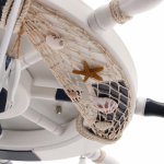 Люстра 85003/3 E14 40Вт синий-белый 45х45х20 см