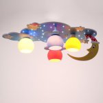 Люстра 85005/4 E27 40Вт led подсветка 85х50х30 см