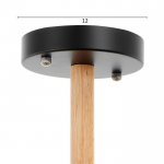 Люстра "Марокко" 6х40Вт E27 черный 90х90х58,5 см