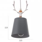 Светильник 625383/1 E27 40Вт серый-белый 13х13х100 см