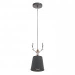 Светильник 625383/1 E27 40Вт серый-белый 13х13х100 см