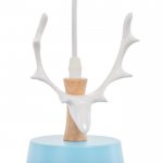 Светильник 625384/1 E27 40Вт синий-белый 13х13х100 см