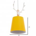 Светильник 625386/1 E27 40Вт желтый-белый 13х13х100 см