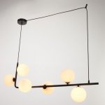 Светильник 61116/6 G9 40Вт черный