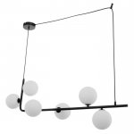 Светильник 61116/6 G9 40Вт черный