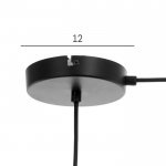 Светильник 61116/6 G9 40Вт черный