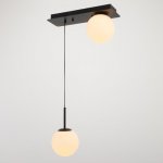 Светильник 61117/2 E14 40Вт черный 40x15x120 см