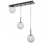 Светильник 61118/3 E14 40Вт черный 60x15x120 см