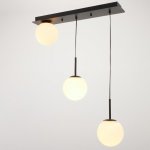 Светильник 61118/3 E14 40Вт черный 60x15x120 см