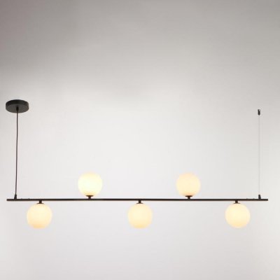 Светильник 61119/5 G9 20Вт черный 130x12x25 см Светильник 61119/5 G9 20Вт черный 130x12x25 см