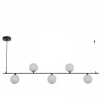 Светильник 61119/5 G9 20Вт черный 130x12x25 см